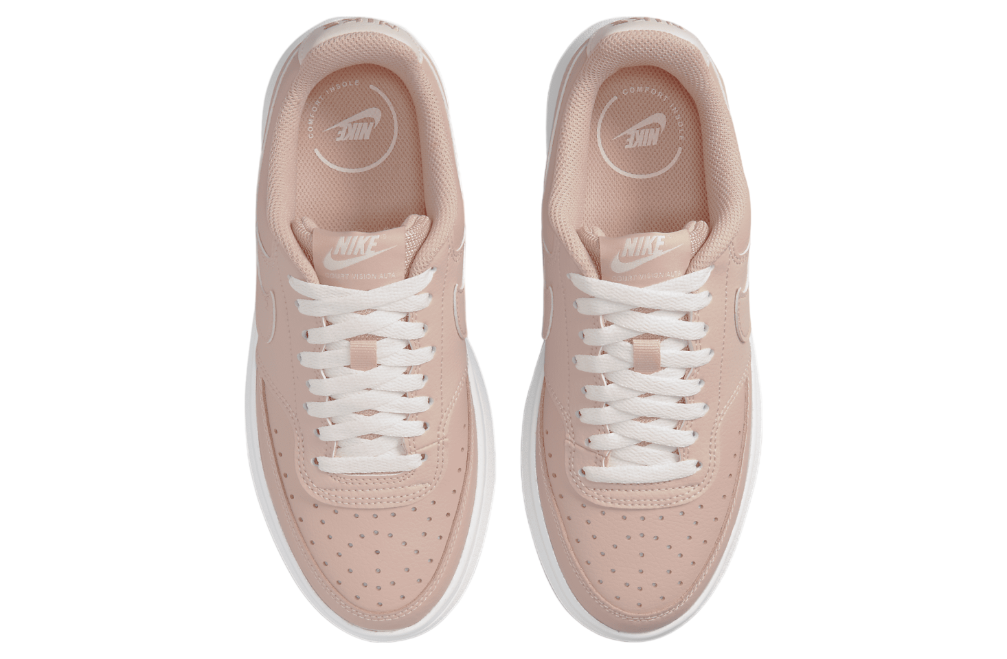 Nike Court Vision Alta WMNS Pink Oxford / White