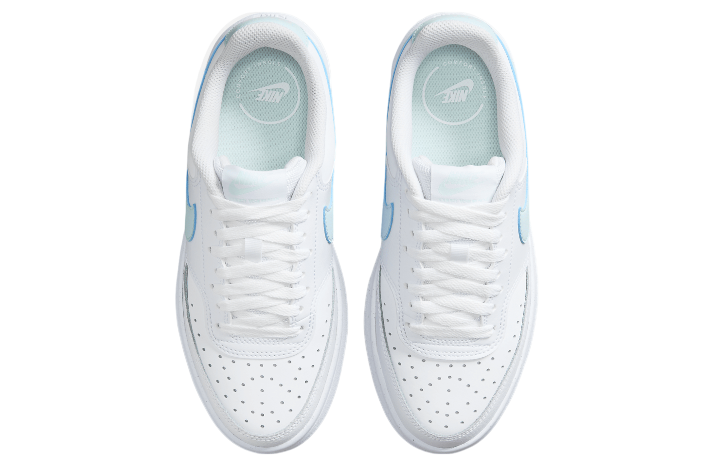 Nike Court Vision Alta WMNS White / Glacier Blue