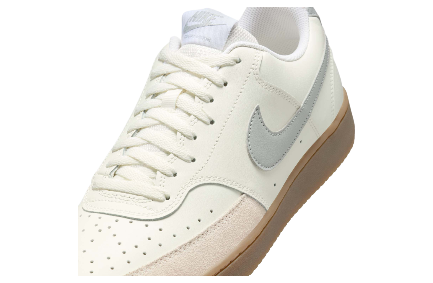 Nike Court Vision LO Sail / Lt Smoke Grey - Jul 2025