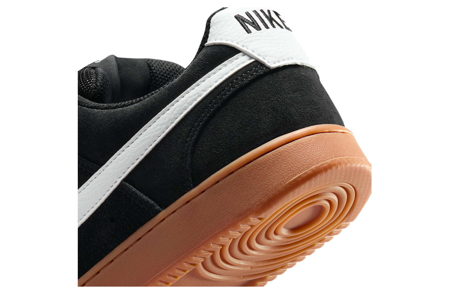 Nike Court Vision Low FL Black / Gum Medium Brown