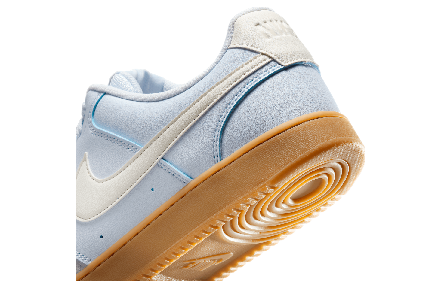 Nike Court Vision Low Football Grey / Gum Light Brown