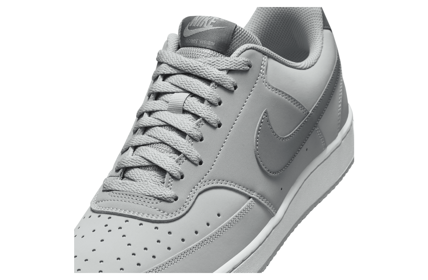 Nike Court Vision Low Light Smoke Grey / White