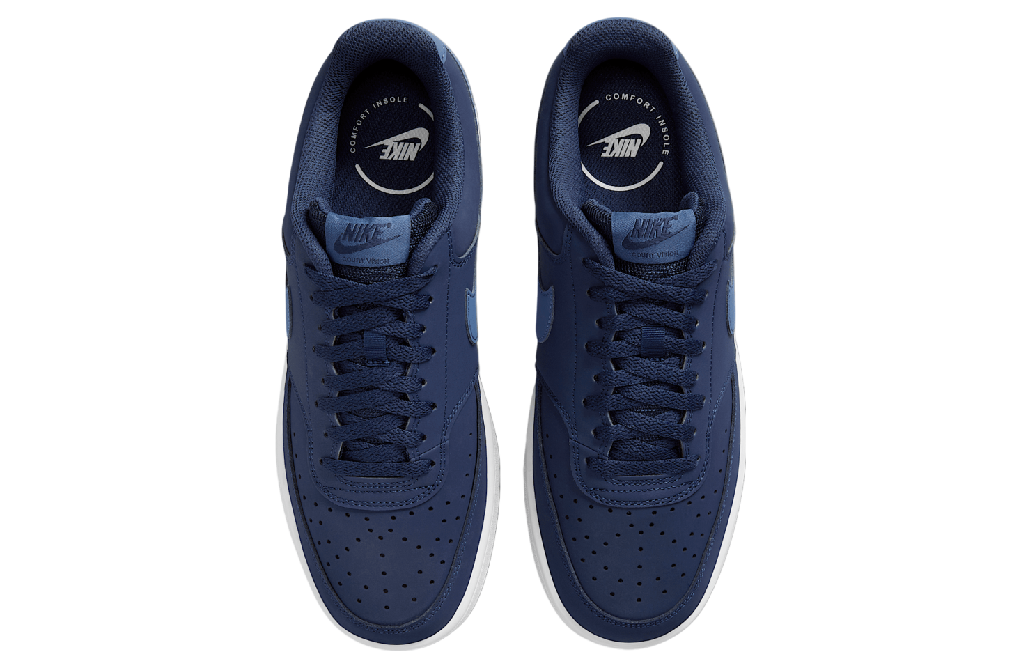 Nike Court Vision Low Midnight Navy / White