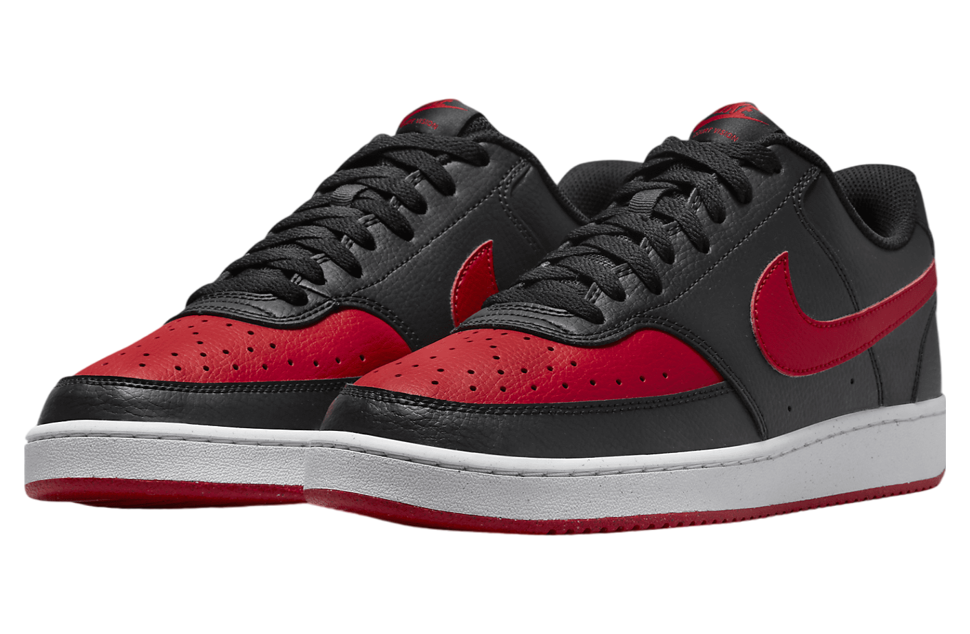 Nike Court Vision Low Next Nature Black / University Red