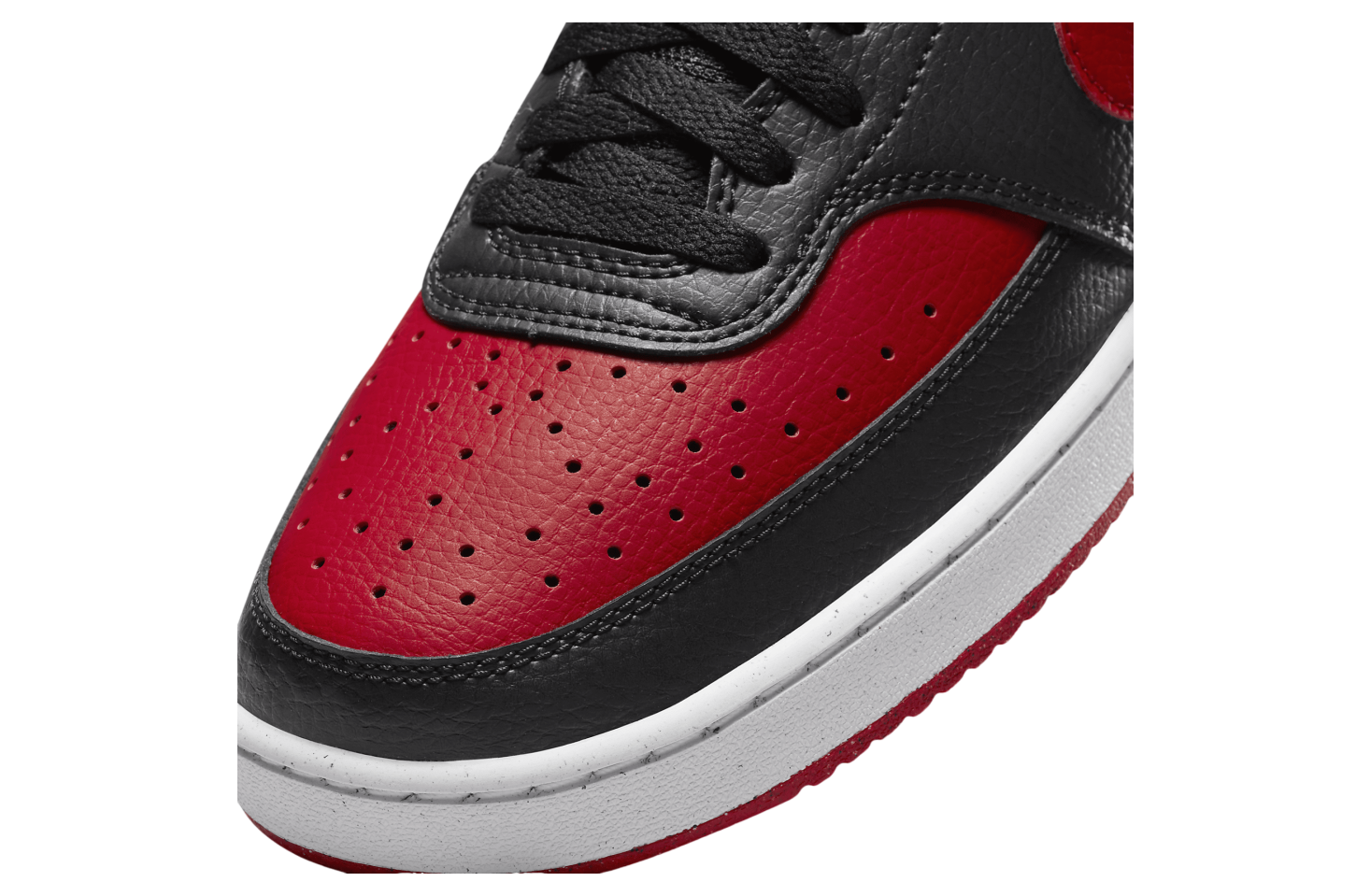 Nike Court Vision Low Next Nature Black / University Red