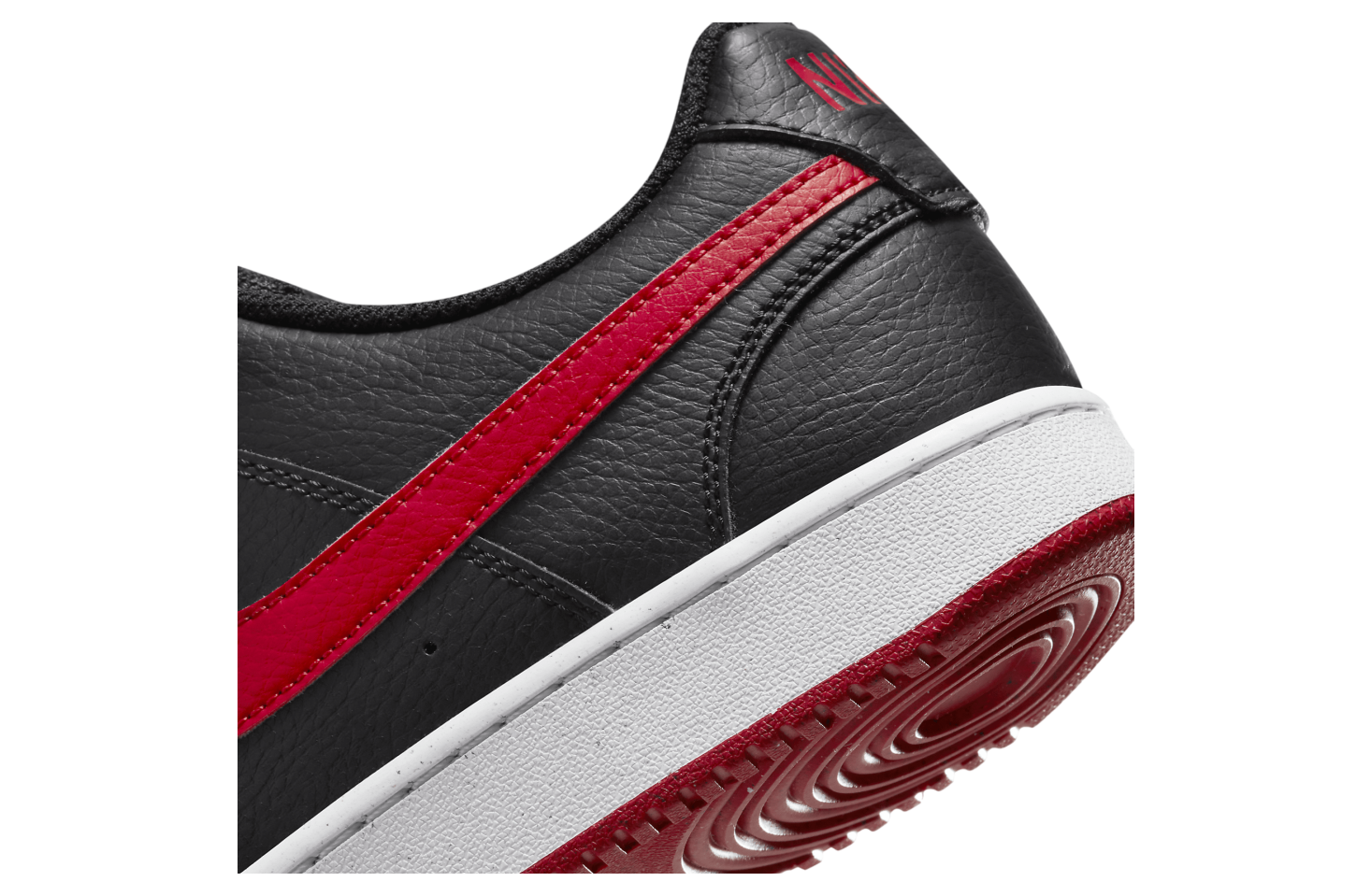 Nike Court Vision Low Next Nature Black / University Red