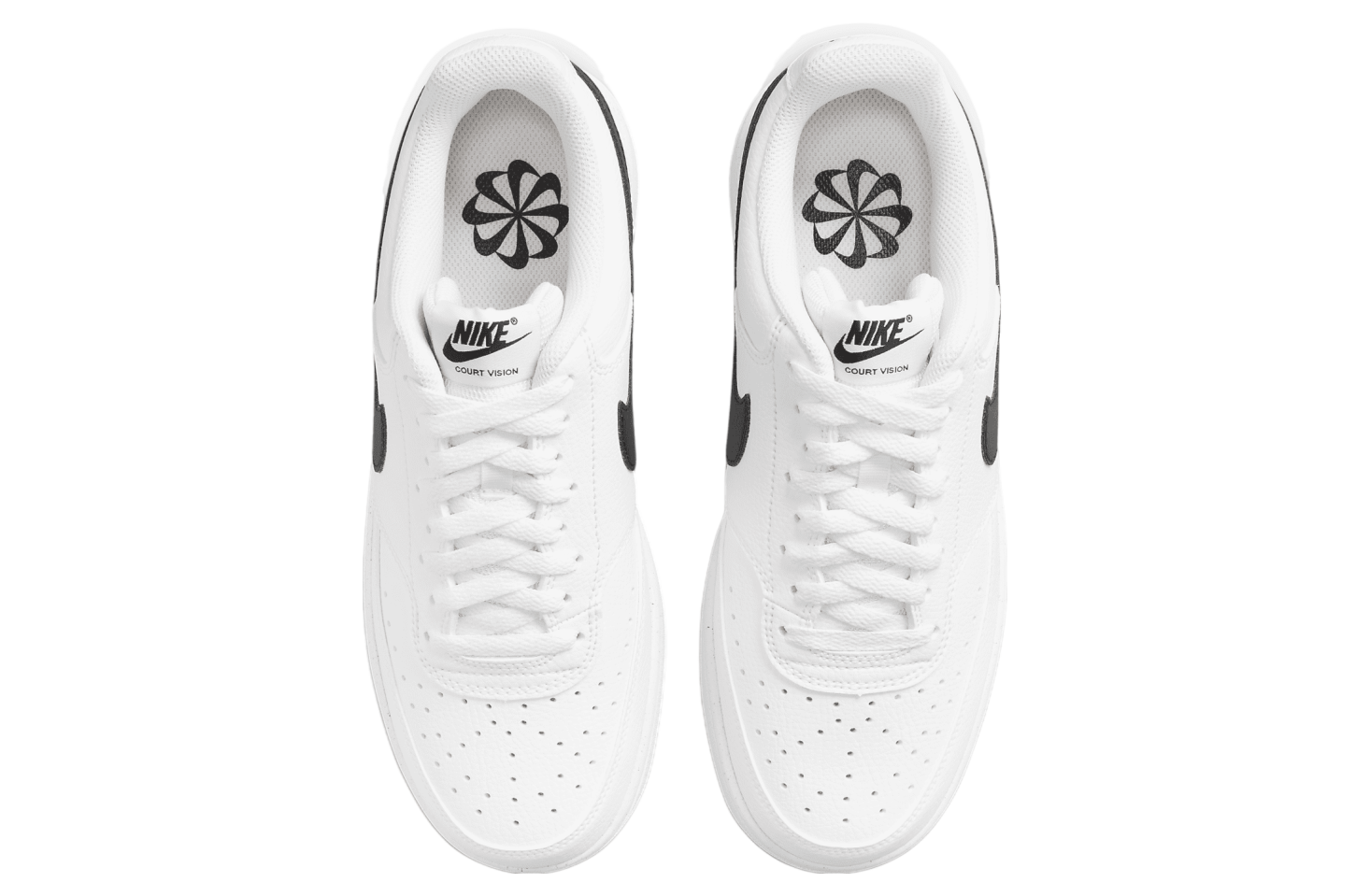 Nike Court Vision Low Next Nature White / Black