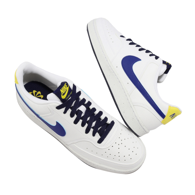 Nike Court Vision Low Next Nature White Hyper Royal