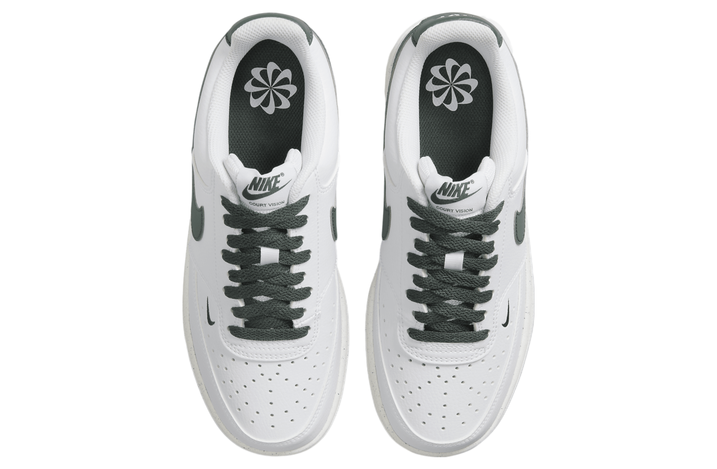 Nike Court Vision Low Next Nature White / Stadium Green