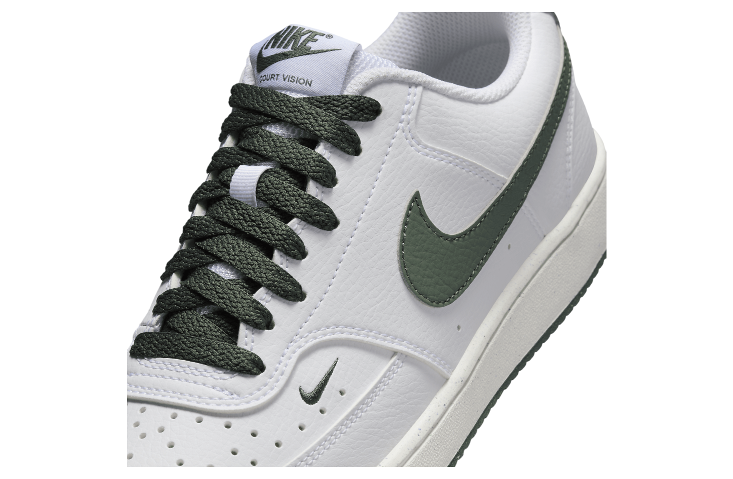 Nike Court Vision Low Next Nature White / Stadium Green