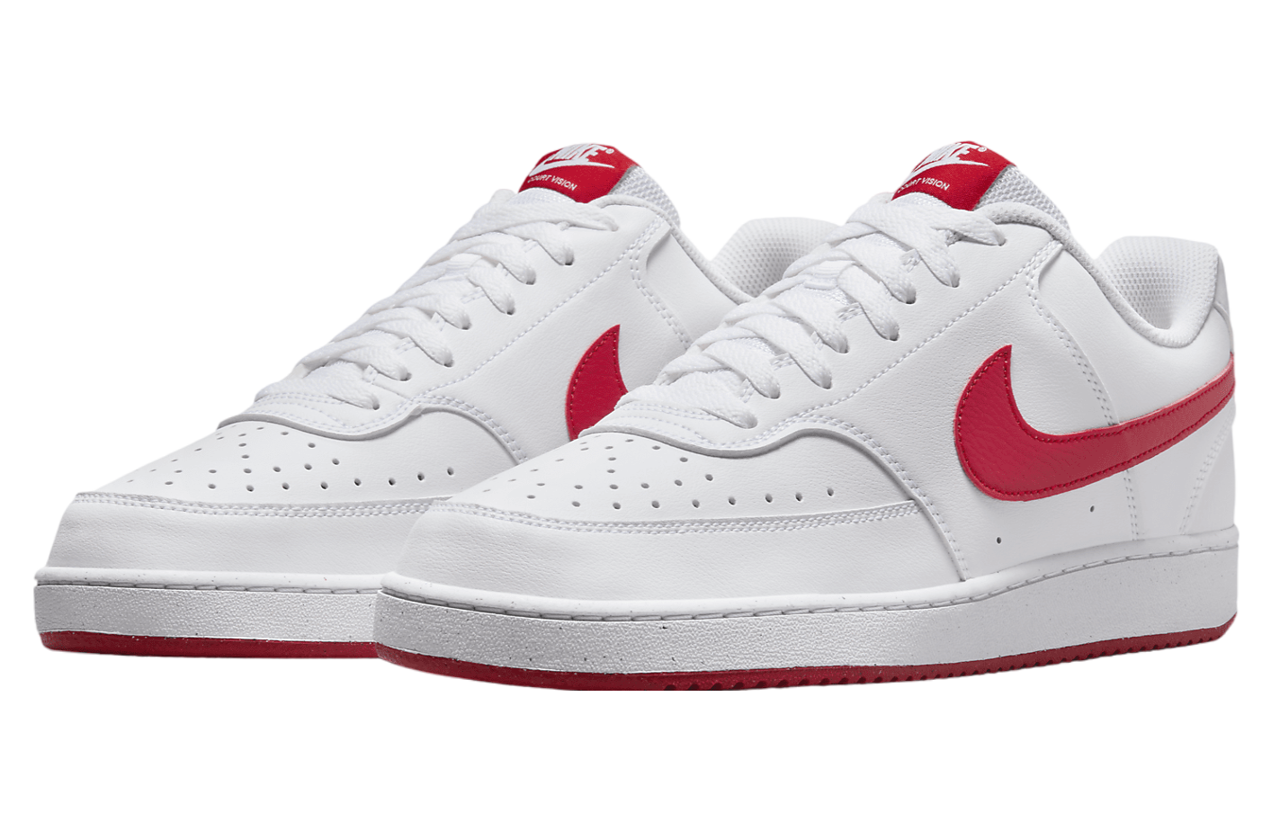 Nike Court Vision Low Next Nature White / University Red