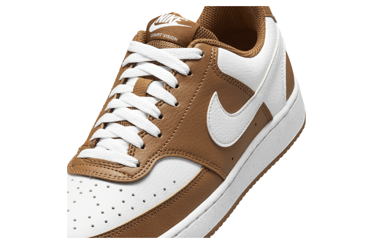 Nike Court Vision Low Next Nature WMNS Light British Tan / White