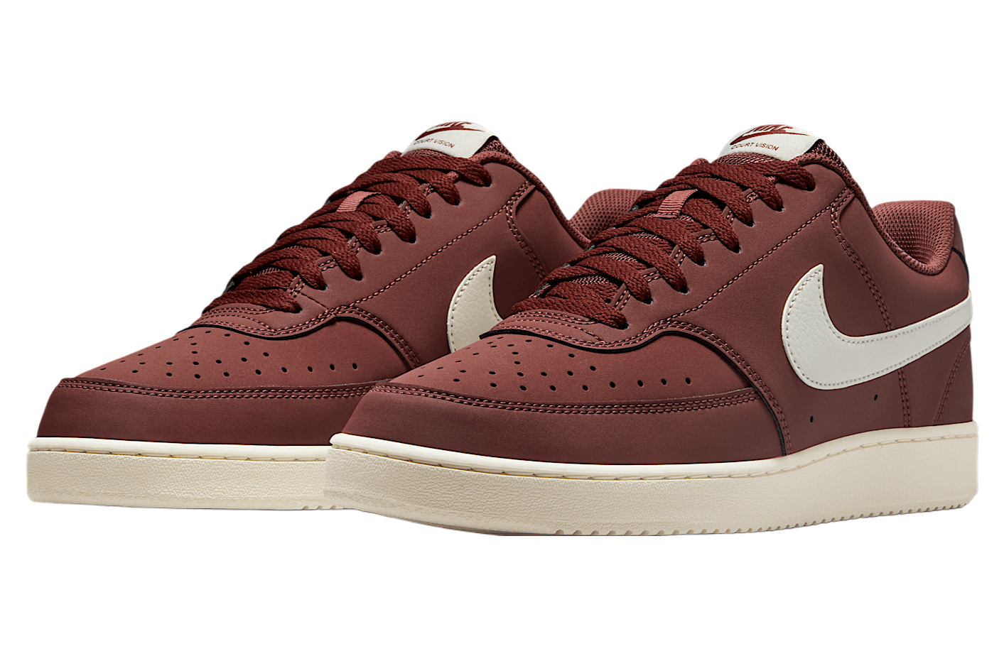 Nike Court Vision Low Premium Red Sepia / Pale Ivory