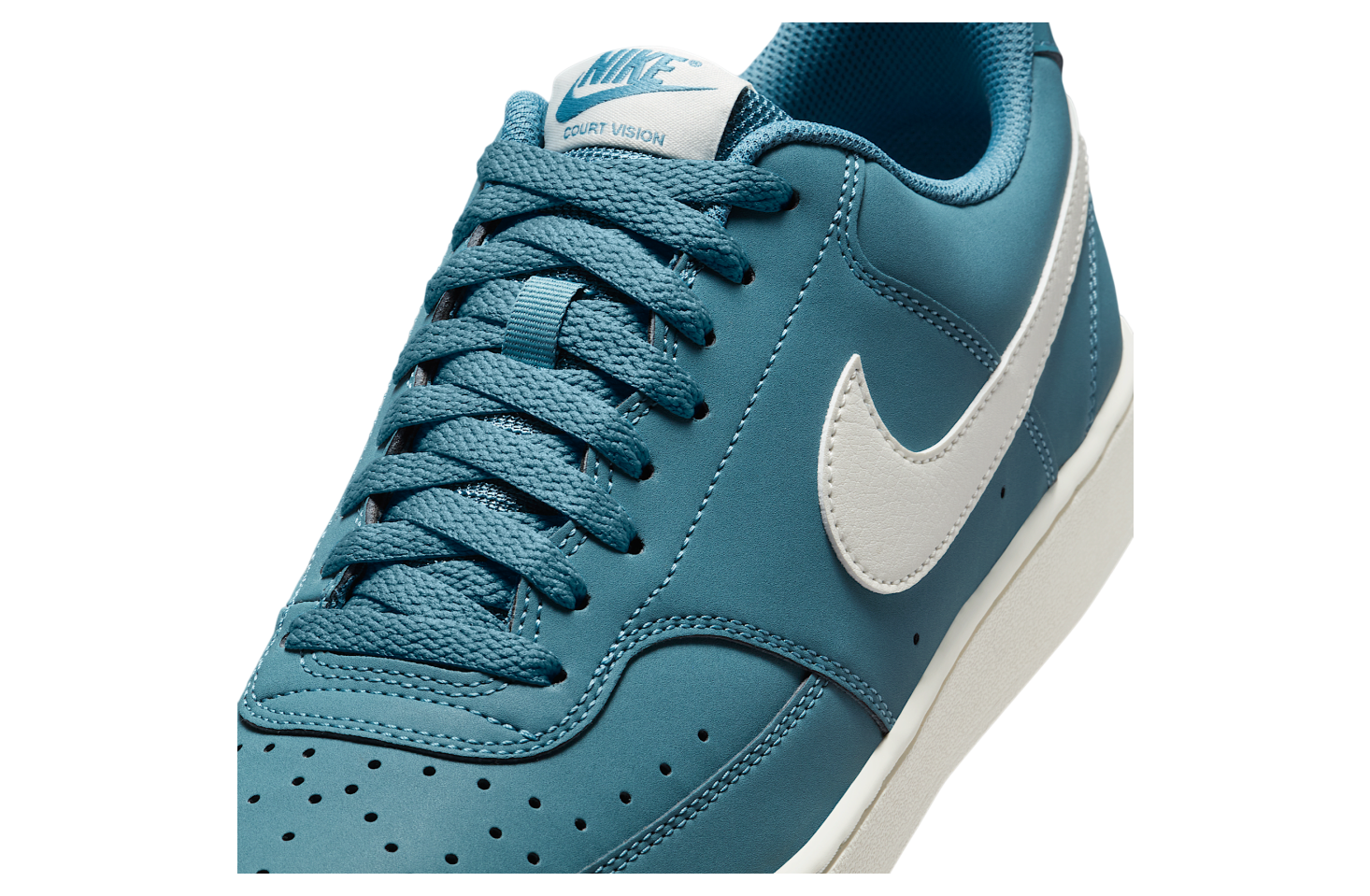 Nike Court Vision Low Premium Smokey Blue / Sail
