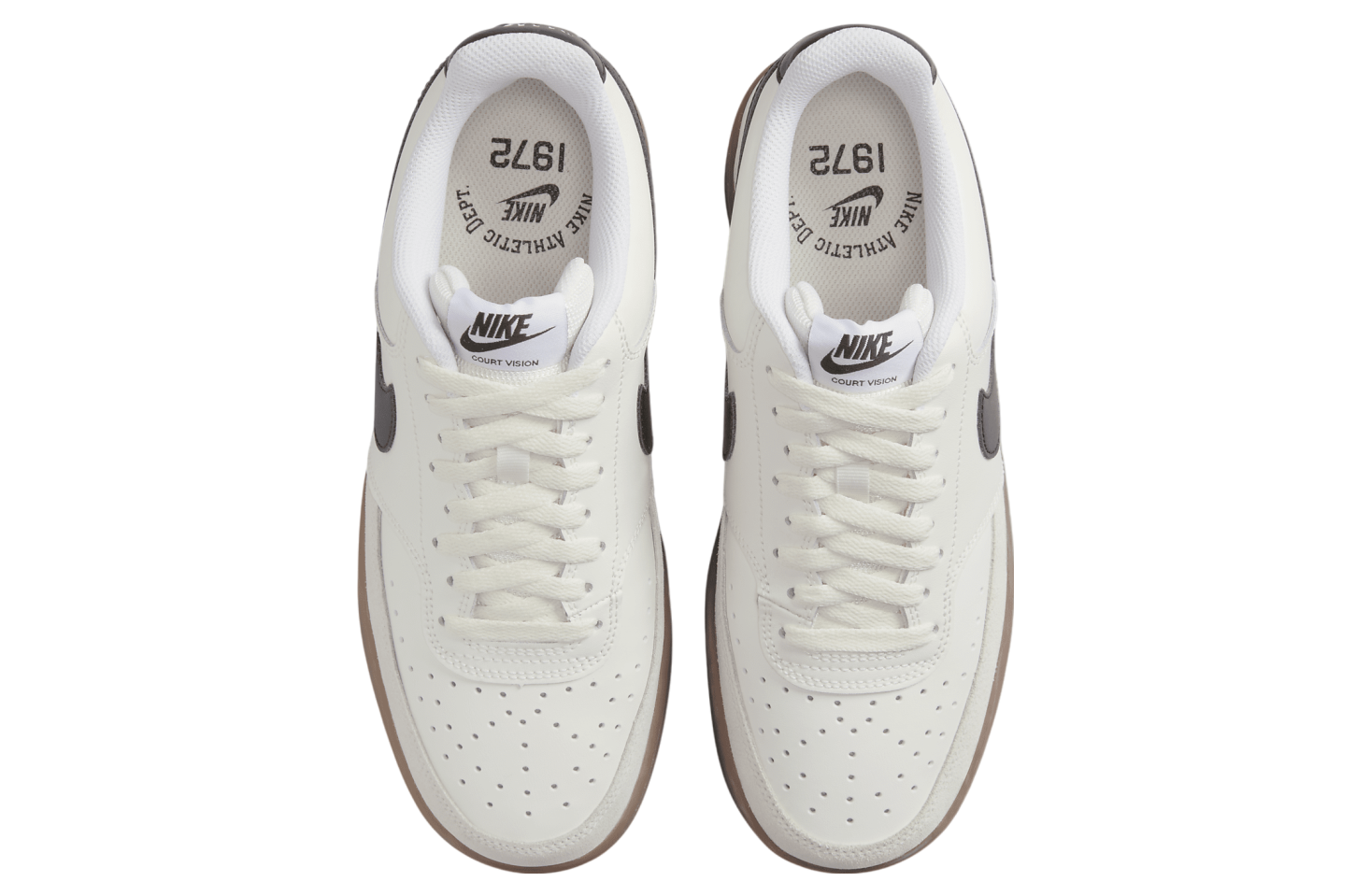 Nike Court Vision Low Sail / Light Orewood Brown