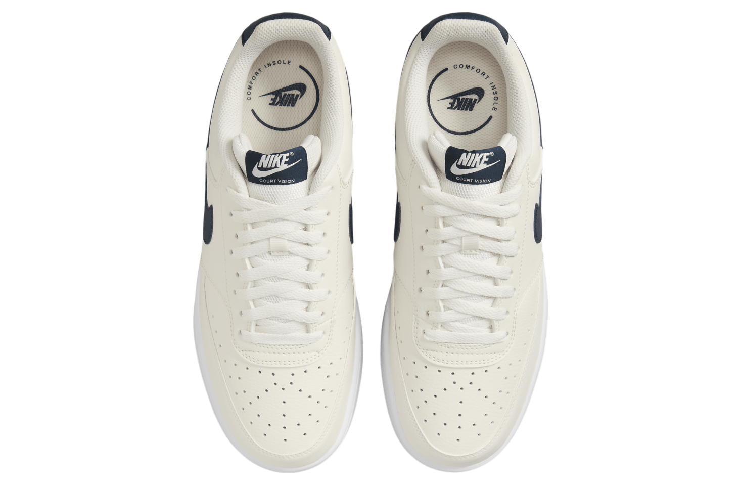 Nike Court Vision Low Sail / White / Armory Navy