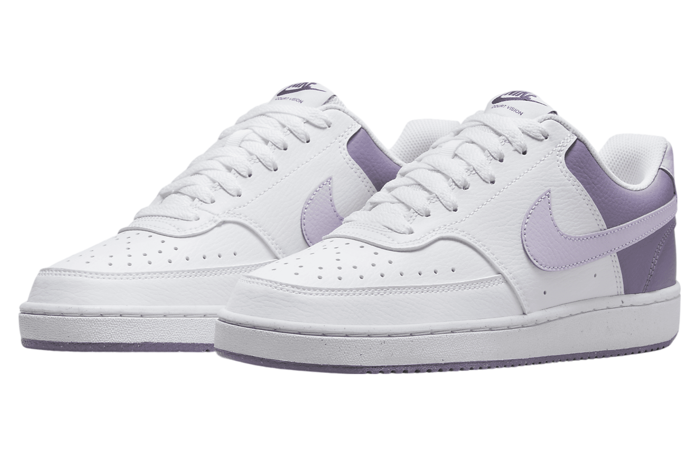 Nike Court Vision Low White / Lilac Bloom