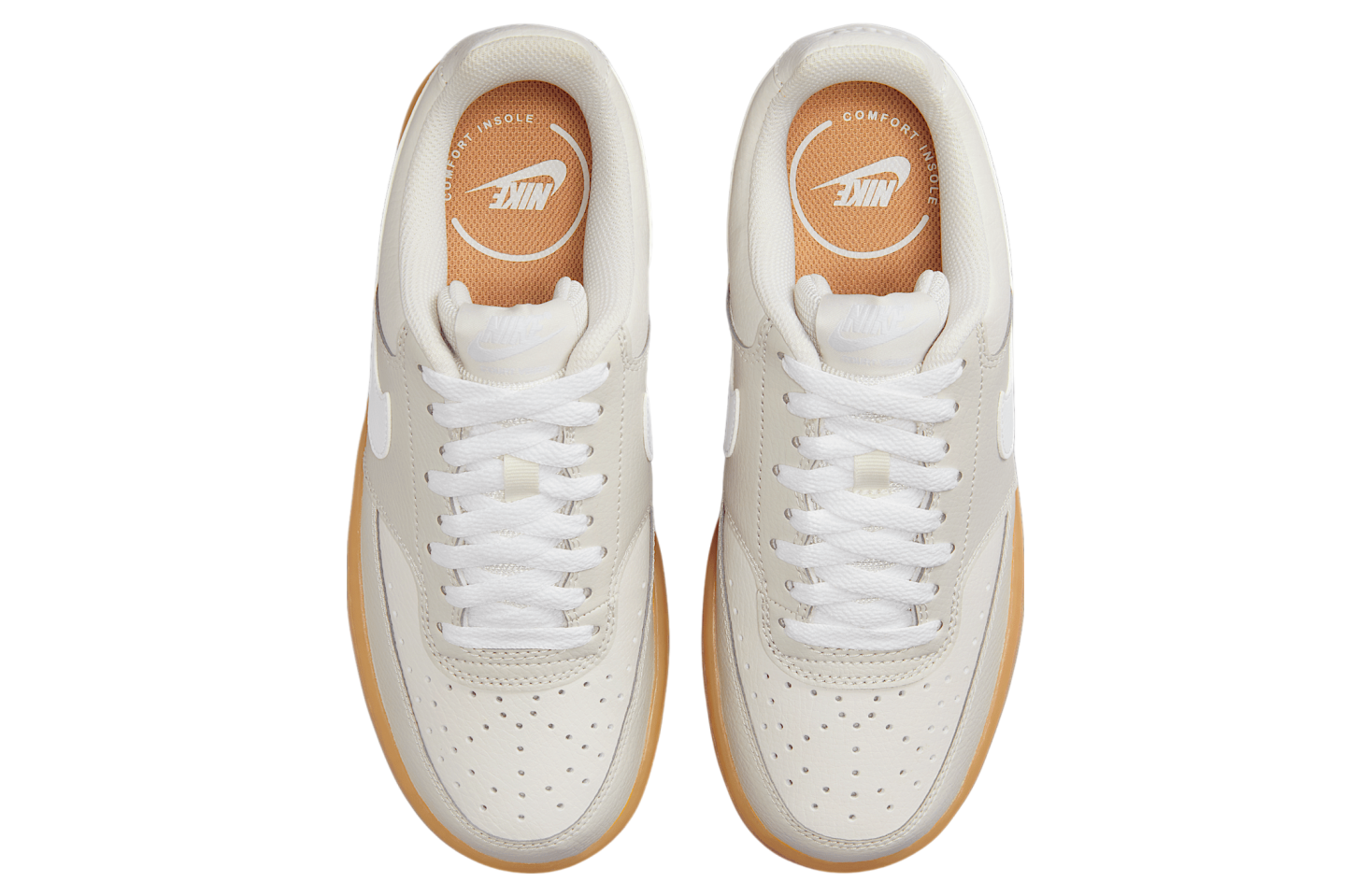 Nike Court Vision Low Wmns Light Bone / Phantom