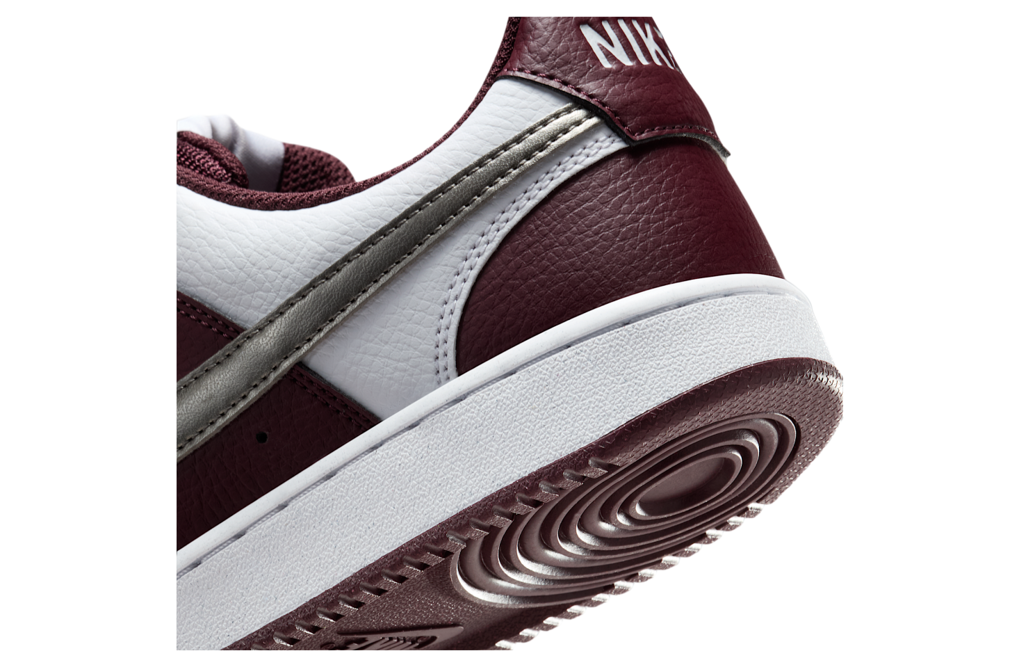 Nike Court Vision Low WMNS White / Burgundy Crush
