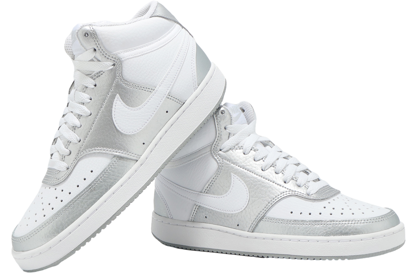 Nike Court Vision Mid WMNS White / Metallic Silver - Jan