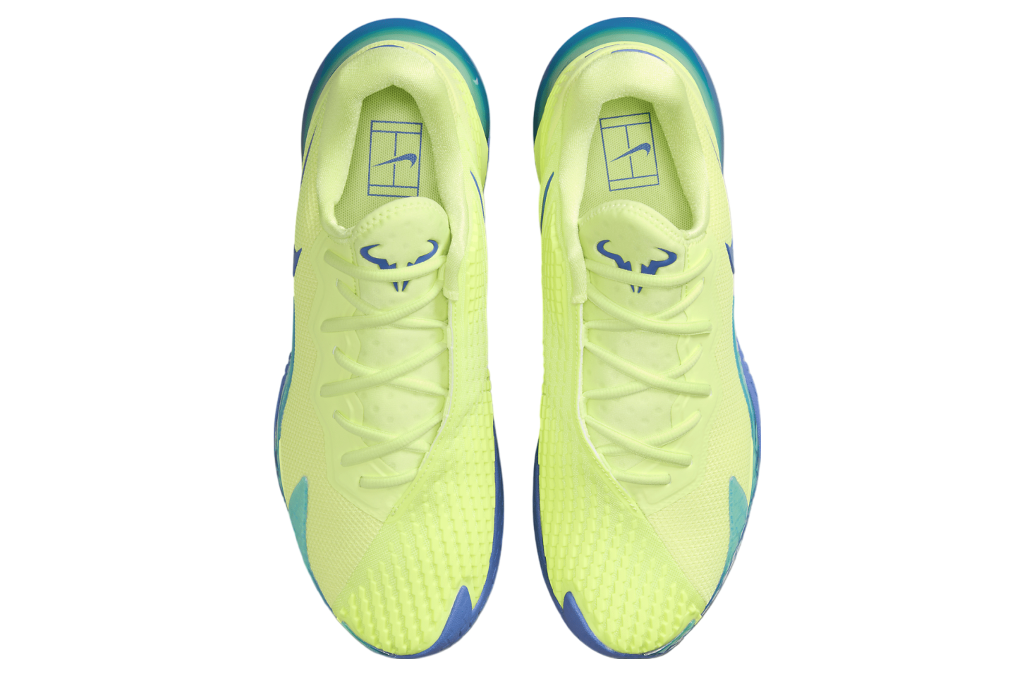 Nike Court Zoom Vapor Cage 4 Rafa Light Lemon Twist / Light Photo Blue