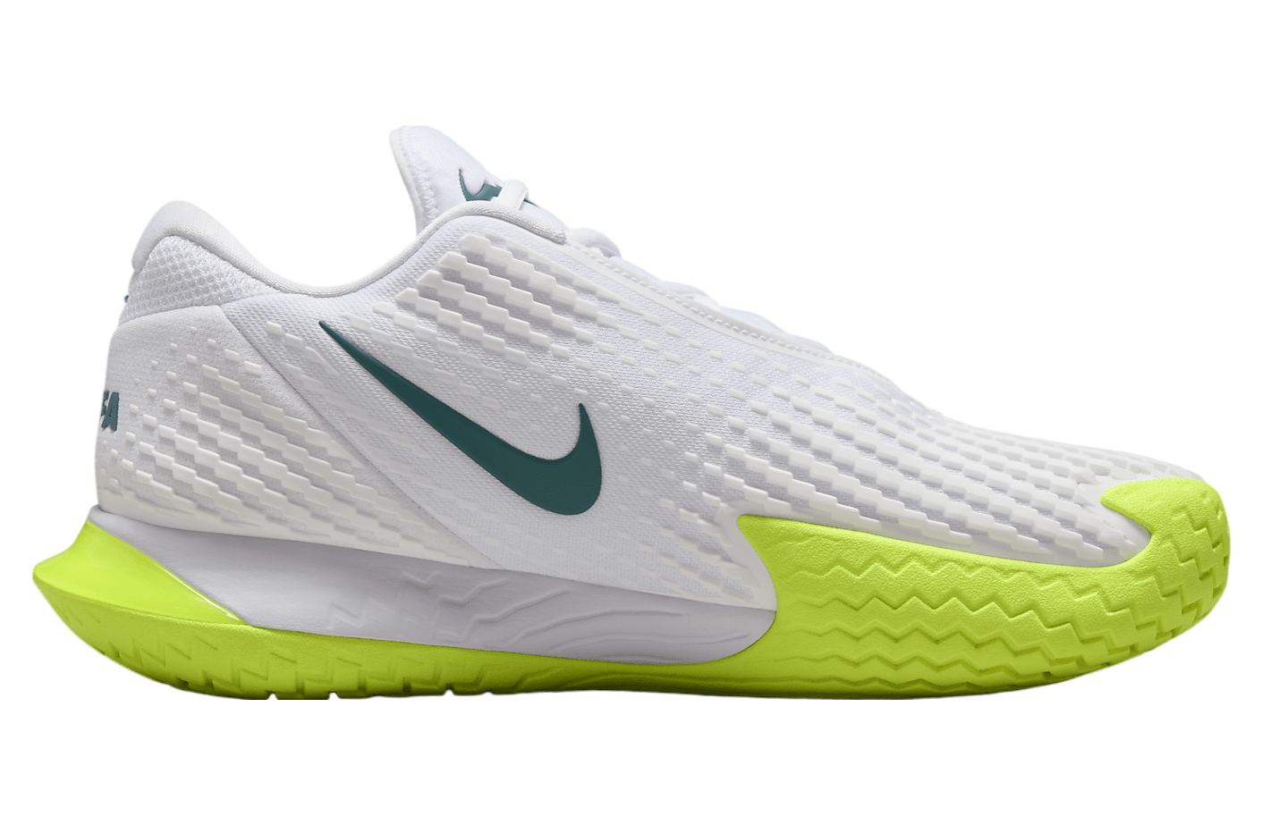 Nike Court Zoom Vapor Cage 4 Rafa White / Volt (Hard Court)