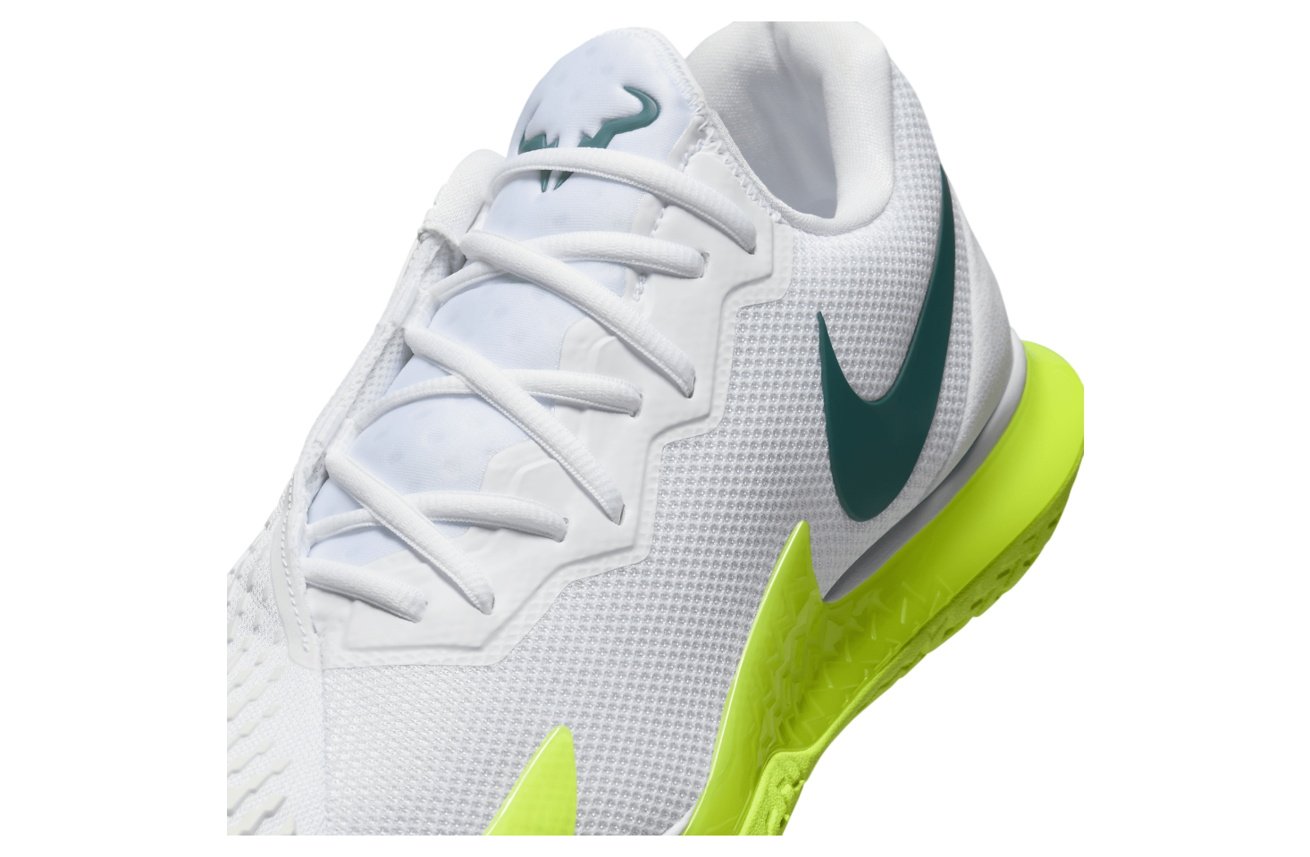 Nike Court Zoom Vapor Cage 4 Rafa White / Volt (Hard Court)