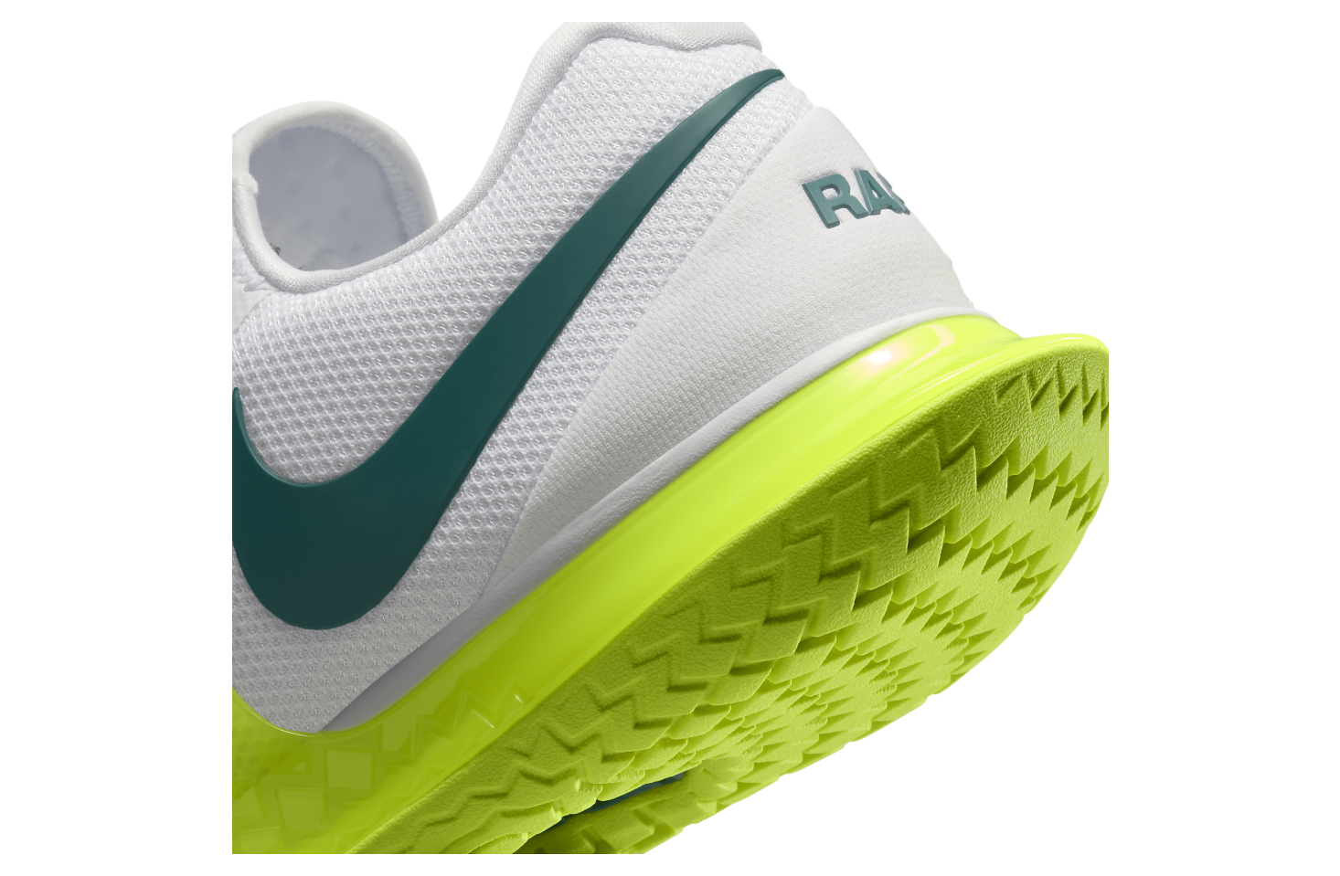 Nike Court Zoom Vapor Cage 4 Rafa White / Volt (Hard Court)