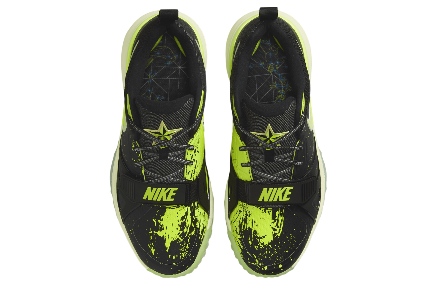 Nike Diamond Elite Turf Black / Life Lime