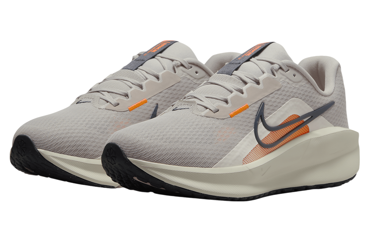 Nike Downshifter 13 Light Iron Ore / Total Orange