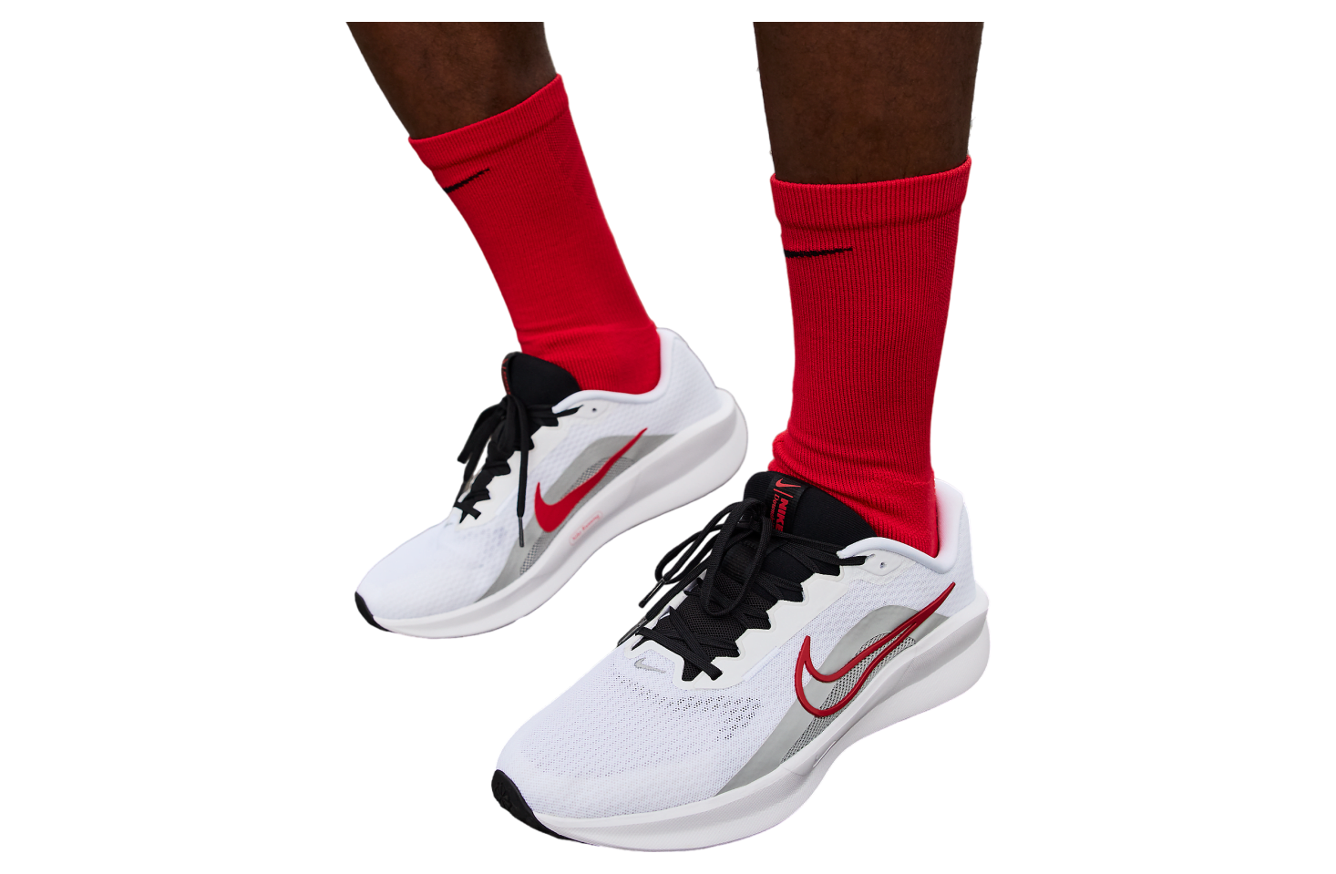 Nike Downshifter 13 White / Fire Red