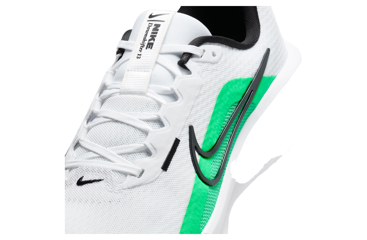 Nike Downshifter 13 White / Green Shock