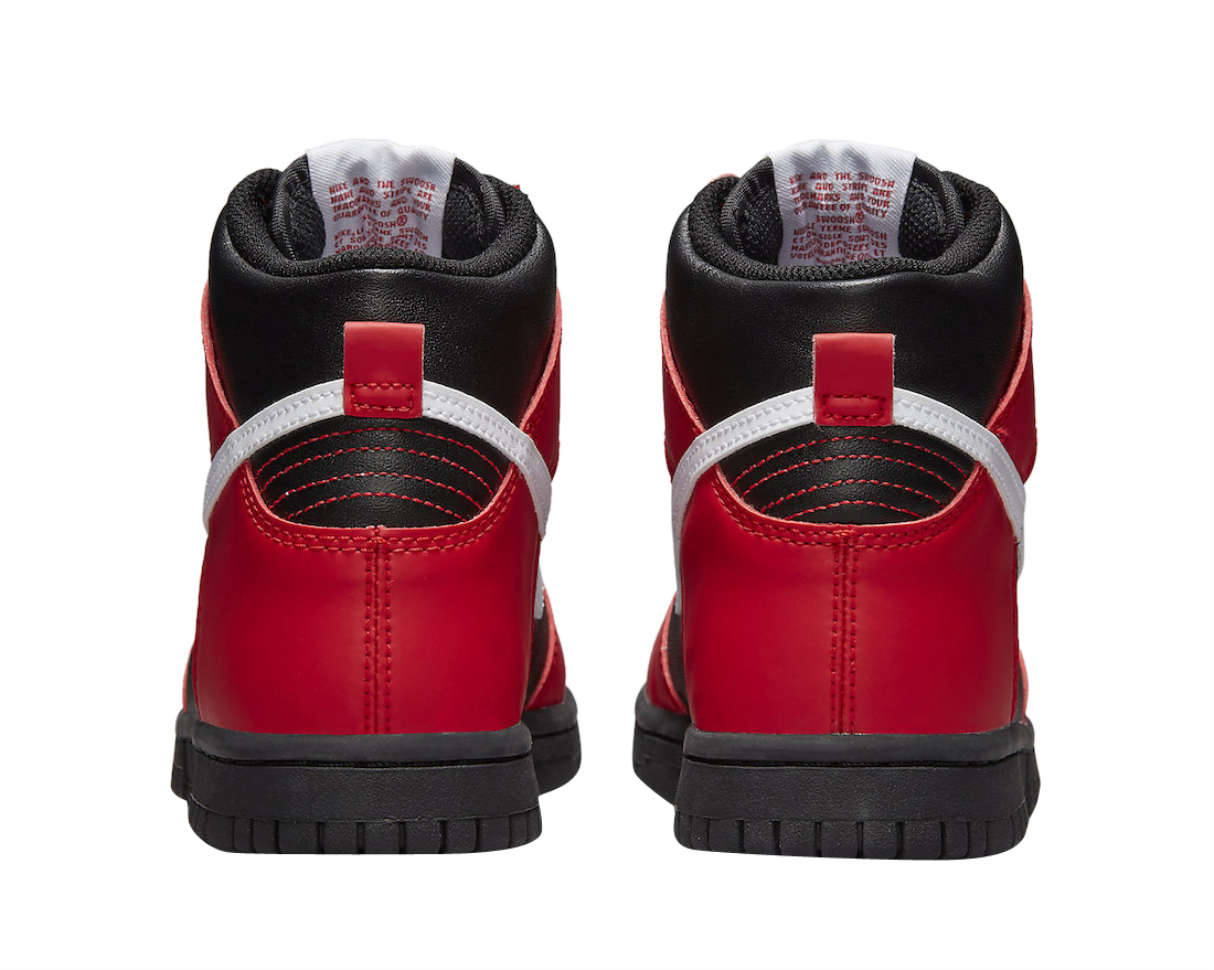 Nike Dunk High GS Black Red DB2179-003