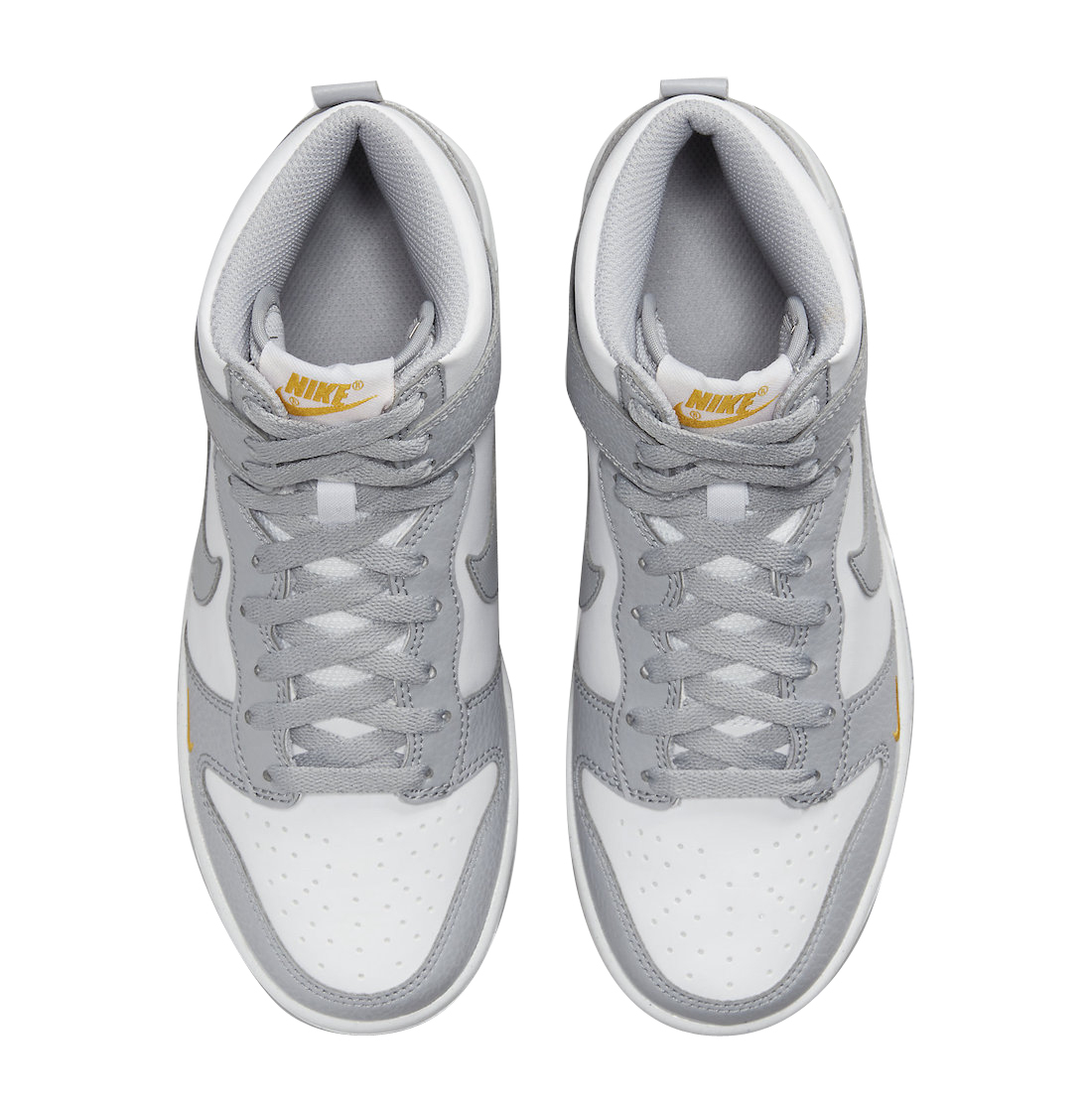 Nike Dunk High GS White Grey