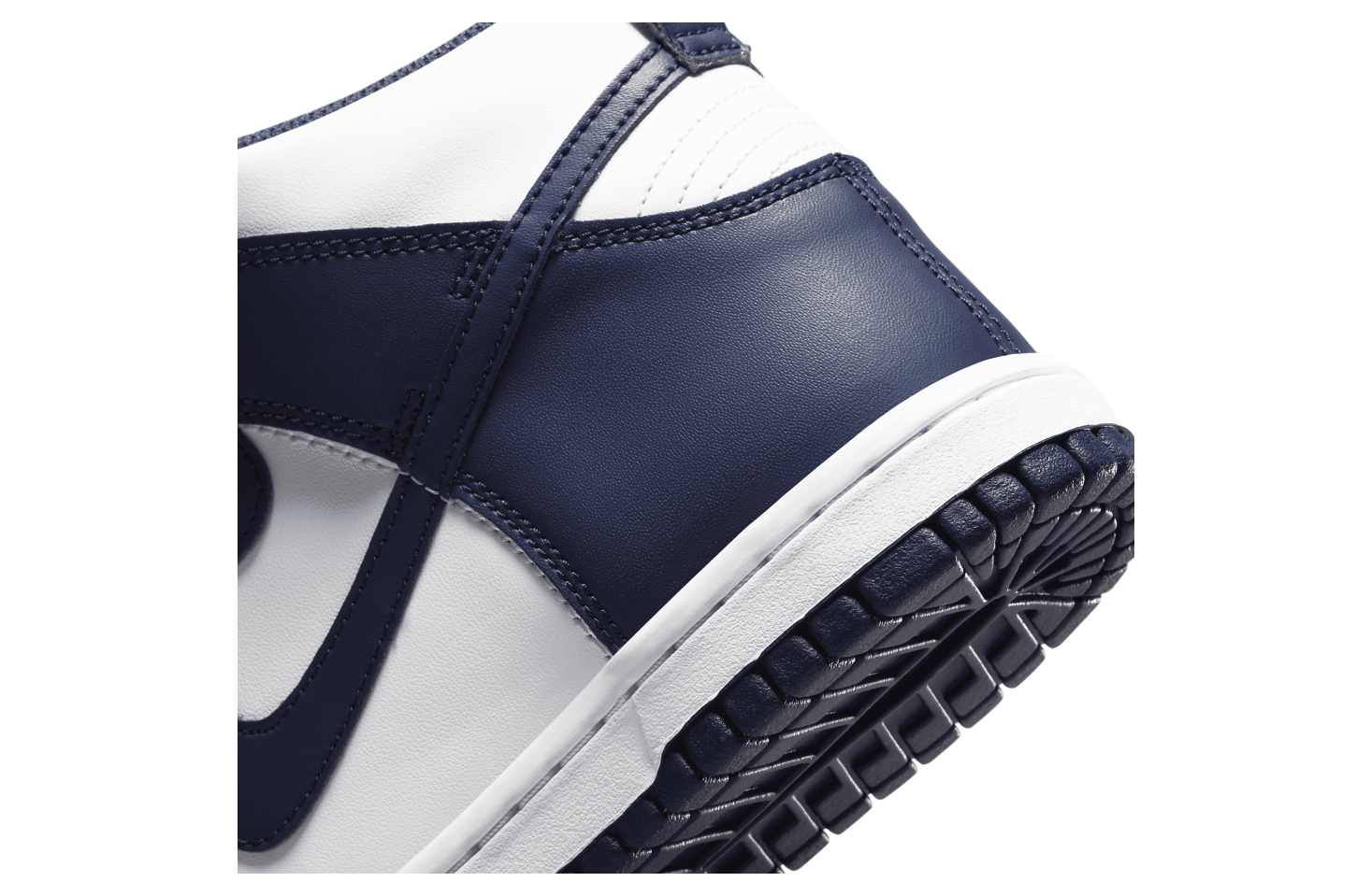 Nike Dunk High GS White / Midnight Navy