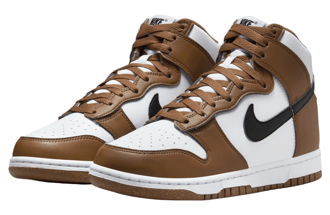 Nike Dunk High Next Nature Brown / White