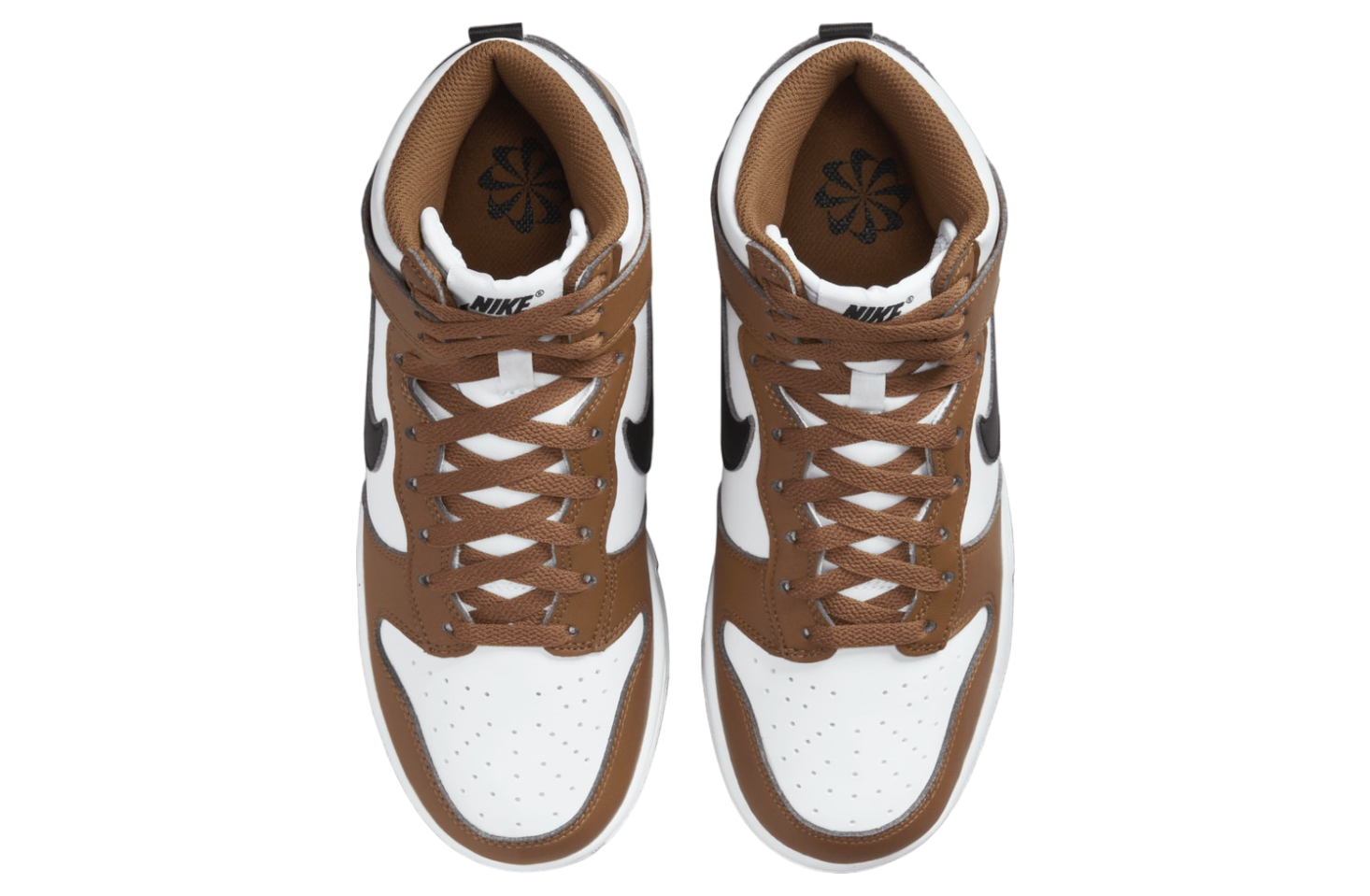 Nike Dunk High Next Nature Brown / White