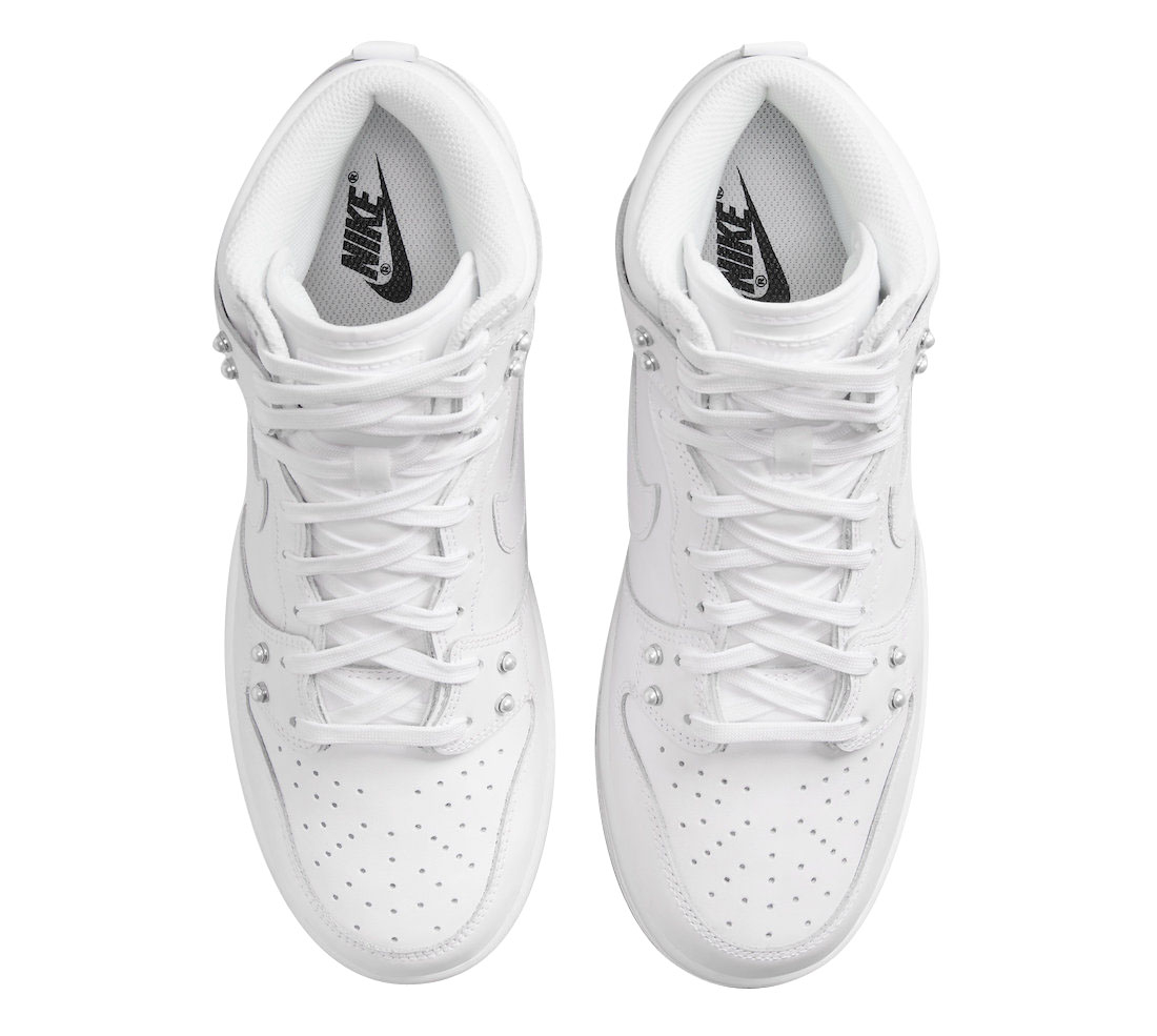 Nike Dunk High Pearl White