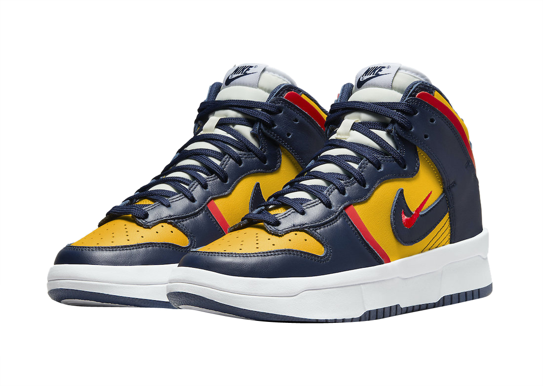 Nike Dunk High Up WMNS Michigan DH3718-701