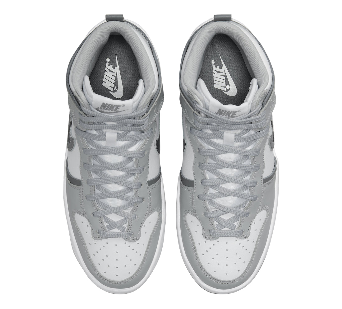 Nike Dunk High Up WMNS White Grey DH3718-106