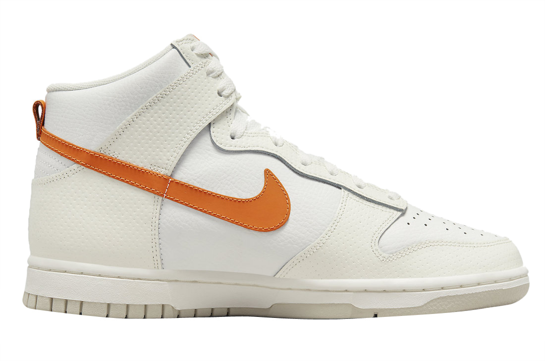 Nike Dunk High White Orange