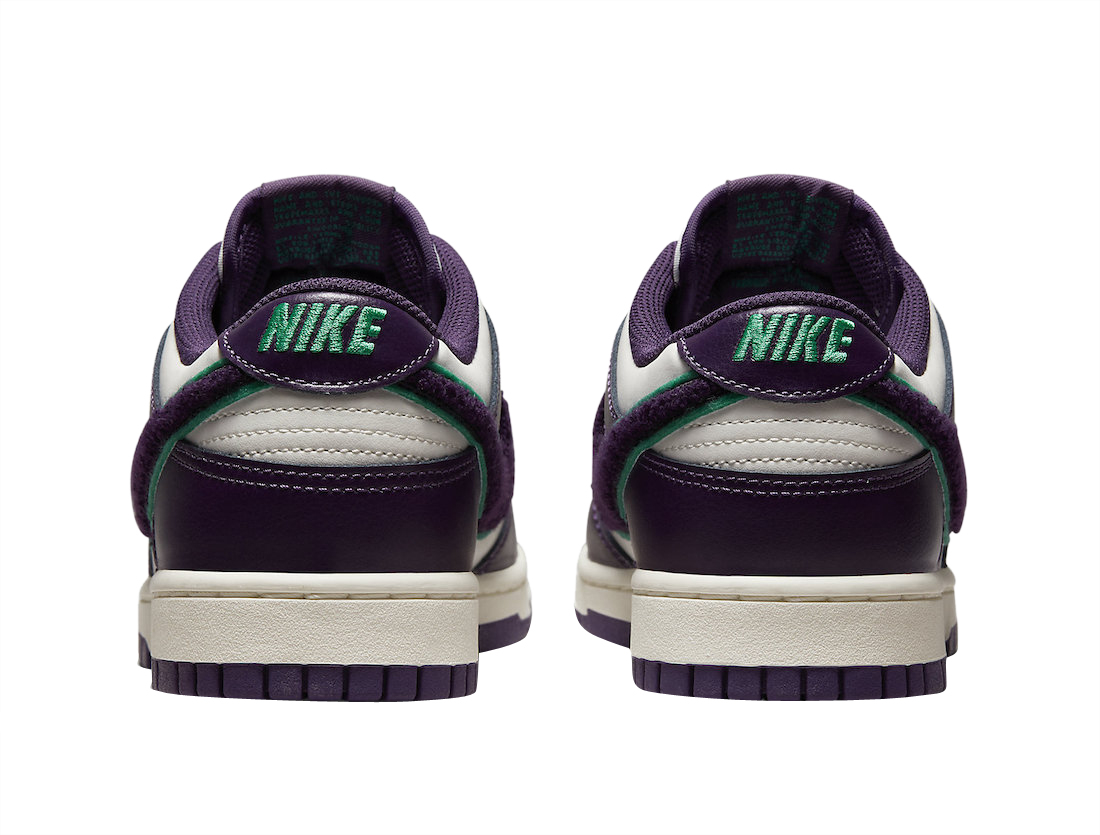 Nike Dunk Low Chenille Swoosh Grand Purple - Sep 2022 - DQ7683-100