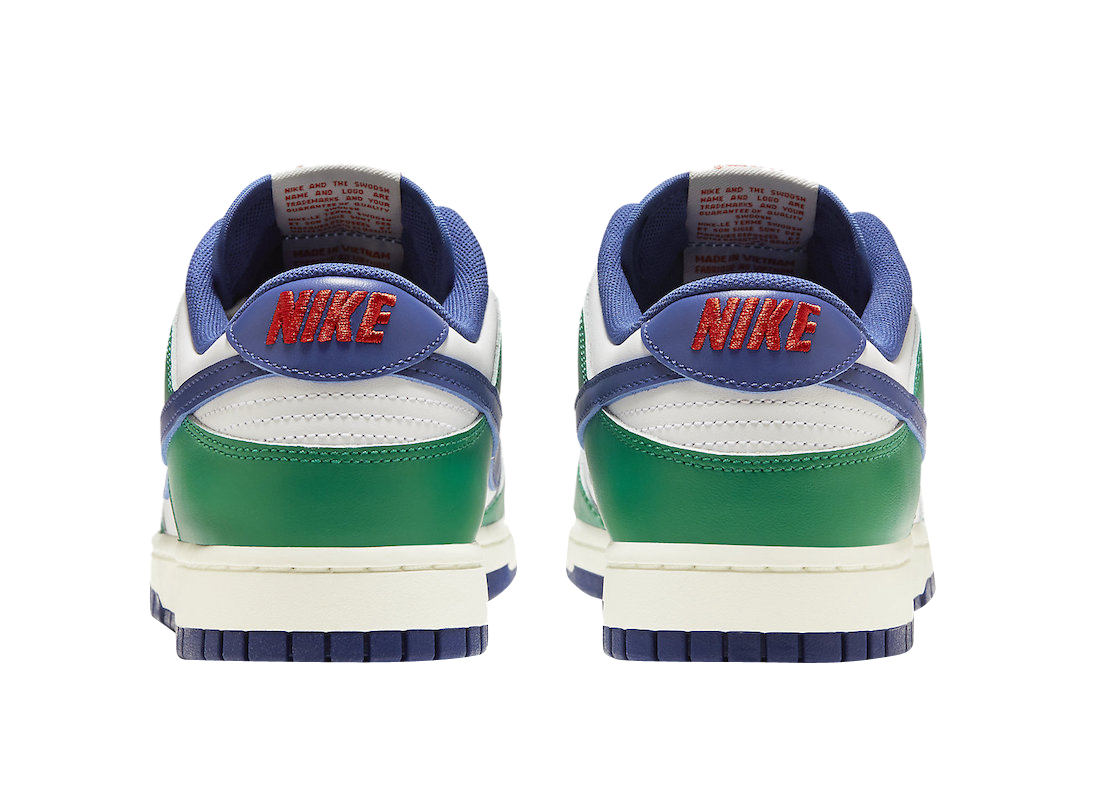 Nike Dunk Low Gorge Green Deep Royal - Aug 2023 - FQ6849-141