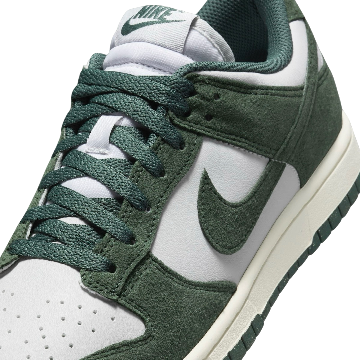 Nike Dunk Low Green Suede