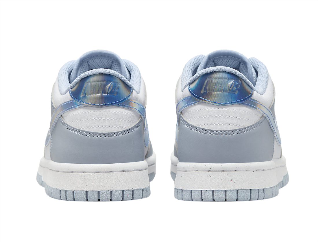 Nike Dunk Low GS Blue Iridescent - Jun 2023 - FJ4668-400