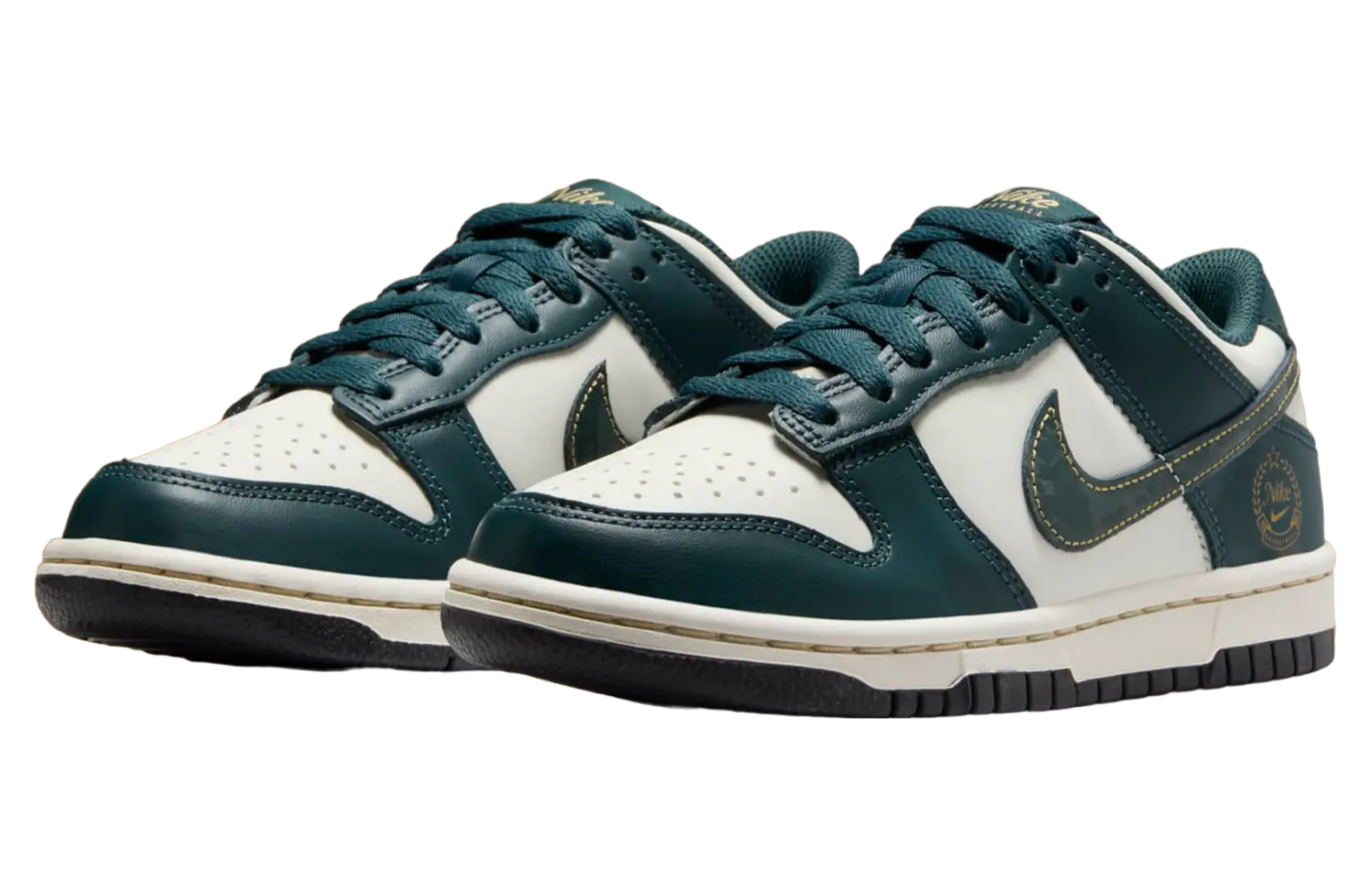 Nike Dunk Low GS Deep Jungle / Pale Ivory