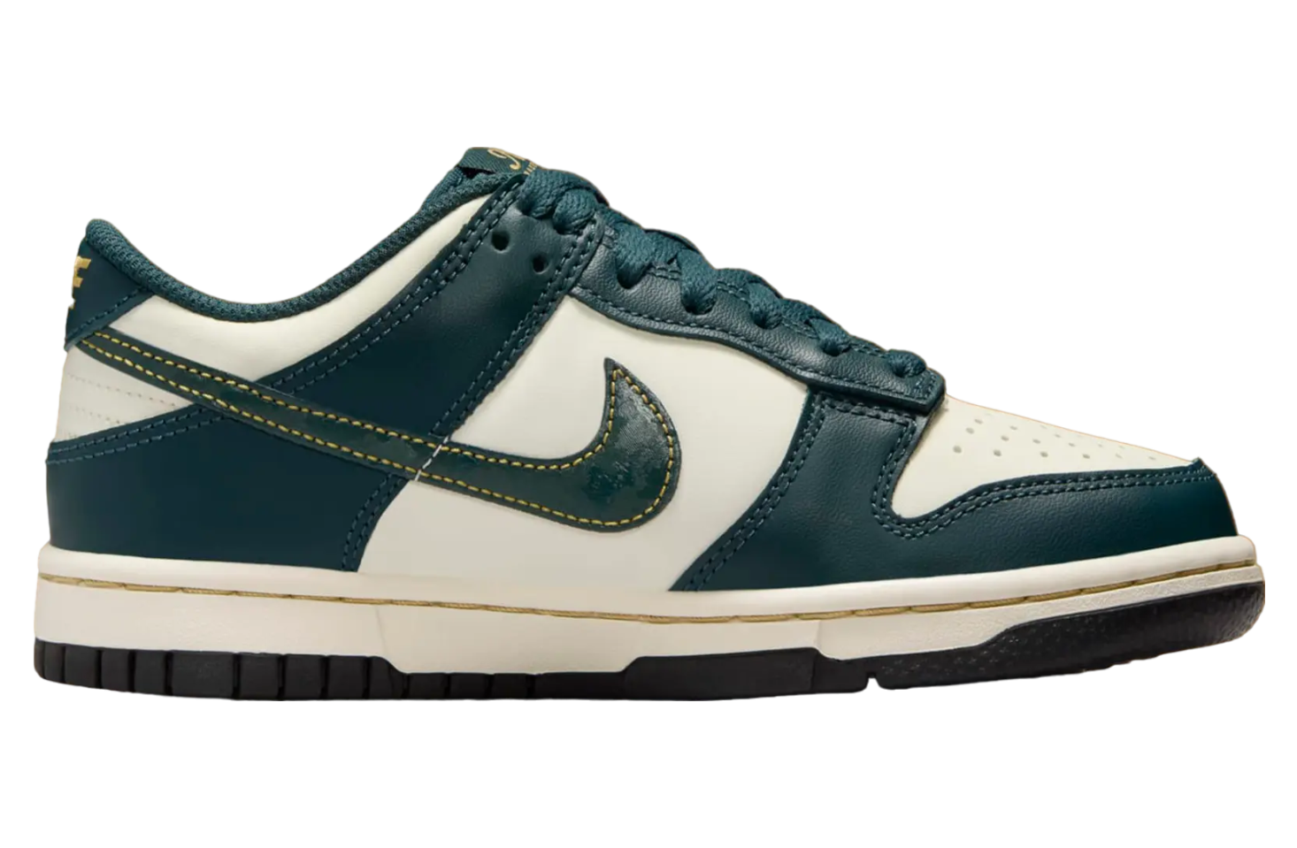 Nike Dunk Low GS Deep Jungle / Pale Ivory