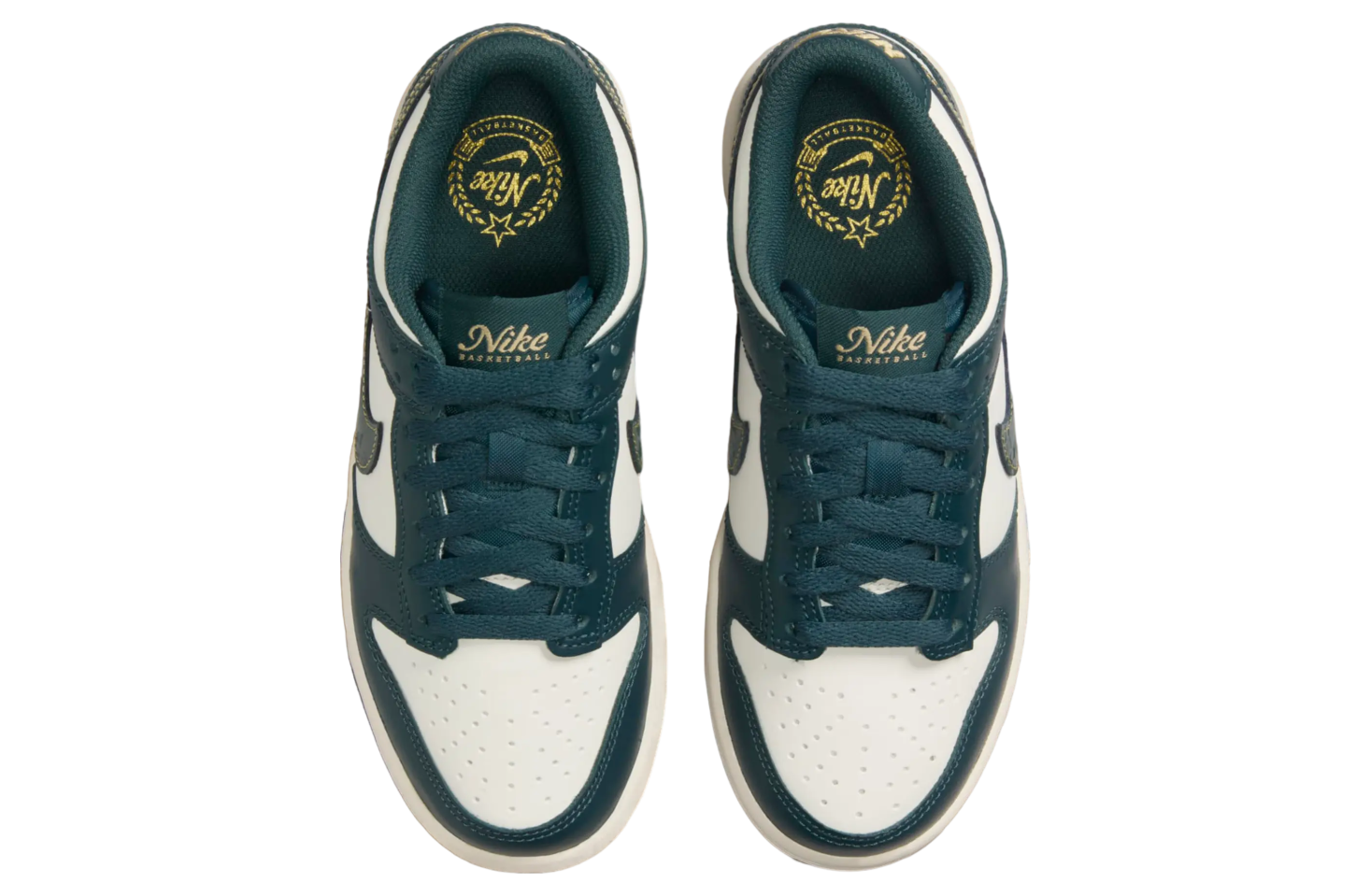 Nike Dunk Low GS Deep Jungle / Pale Ivory