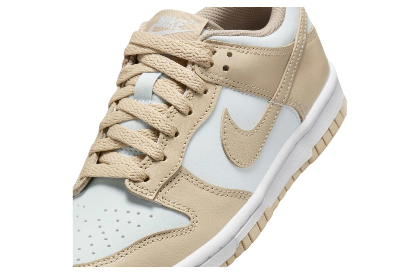 Nike Dunk Low GS Desert Khaki / Pure Platinum