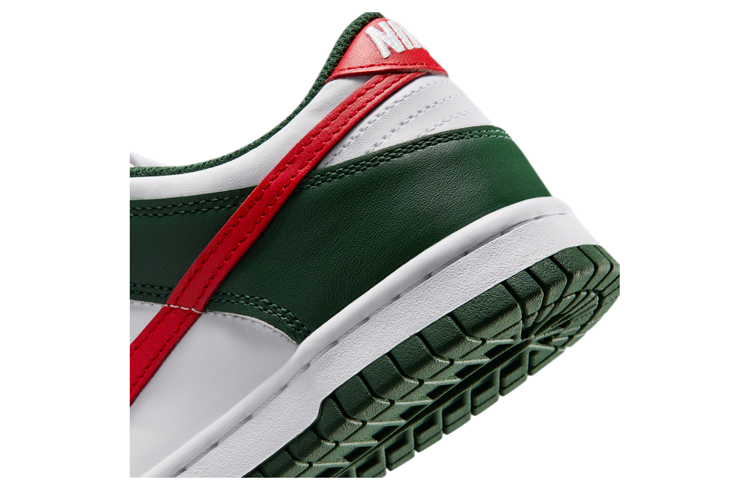 Nike Dunk Low GS Fir / White